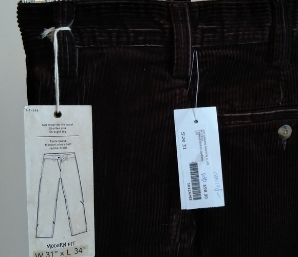 🌲Timberland 31" corduroy pants - NWT - Picture 6 of 12